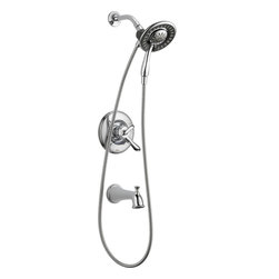 Delta Linden&trade; Monitor&reg; 17 Series Tub and Shower with In2ition&reg; Two-in-One Shower - Tub And Shower Faucet Sets