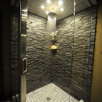 Indonesian Shower Tile Bathroom