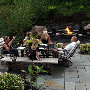 Rustic Terrace & Firepit