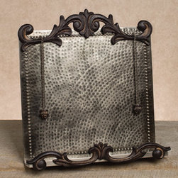 The GG Collection Antique Silver Cookbook Holder - Products