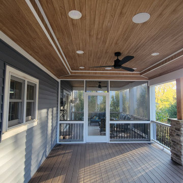 New Deck and Screened-In-Porch