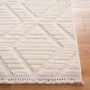 Safavieh Vintage Leather Collection URB208A Rug, Ivory, 6'7" X 6'7" Square