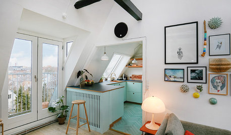 Kitchen Tour: An Ikea Hack and Mint Tiles Revive a Small Kitchen