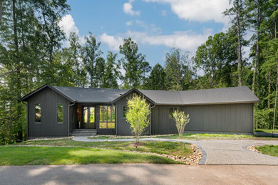 Minimalist exterior home photo in Charlotte