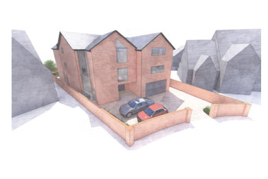This is an example of a modern house exterior in Buckinghamshire.