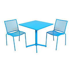 Zuo Repulse Bay 3 Piece Bistro Set - Outdoor Dining Sets