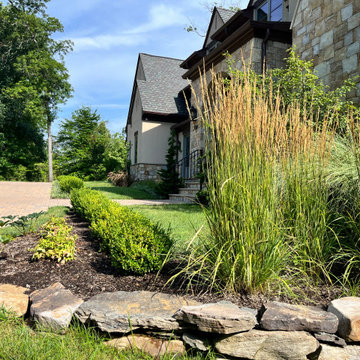 French Country Garden Design in Bethesda, Maryland