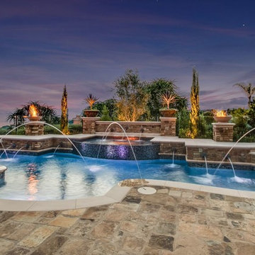 Night View - Newport Beach Luxury Pool