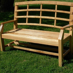 White Oak Bench - Outdoor Benches