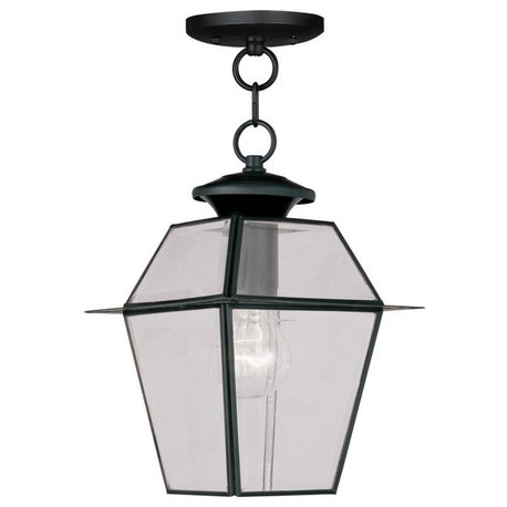 Westover Outdoor Chain-Hang Light, Black