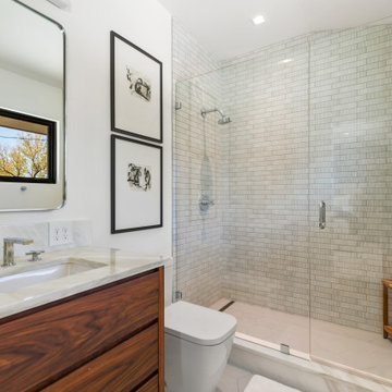 Chevron Elegance Bathroom Remodel