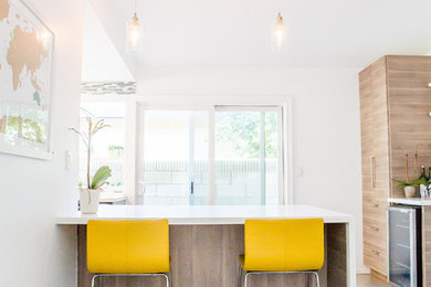 Inspiration for a contemporary kitchen remodel in Los Angeles