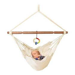 Organic Baby Hammock with Adjustable Positions - Baby Swings And Bouncers