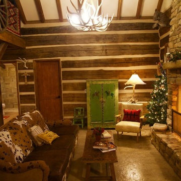 The Little Friar Log Home Design at Canyon of the Ancients
