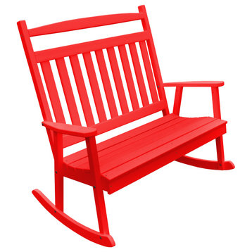 Poly Classic Double Rocker, Bright Red