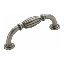 Amerock - Amerock BP55222-WN French Country Weathered Nickel Cabinet Pull - Cabinet And Drawer Handle Pulls
