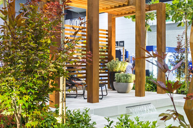 TIMBER PERGOLA -Feature Garden 2018 - Melbourne POOL and SPA EXPO