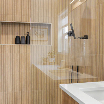 Southwest Portland Basement and Bathroom Remodel