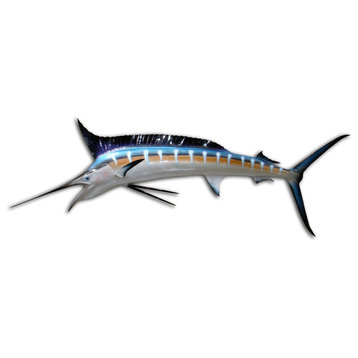 Azul 59"  Blue Marlin Half Mount Fish Replica