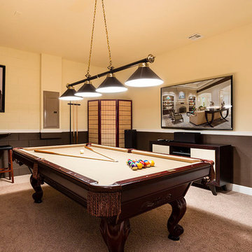 Reunion Home Theater and Game Areas