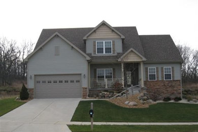 Transitional exterior home idea in Other