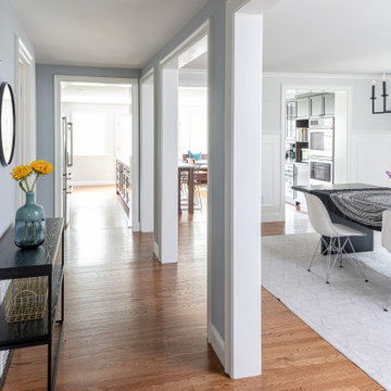 Before/After Garage Conversion to New Kitchen
