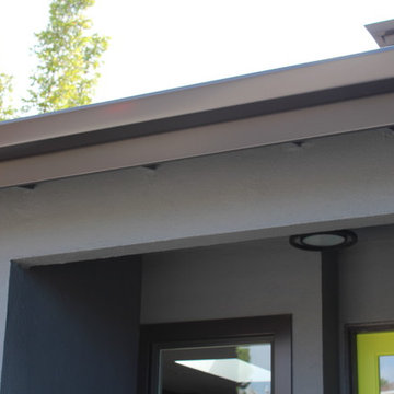 Fascia Wrap, Seamless Angle Faced Gutters,Box Downspouts,Los Angeles
