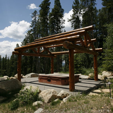 Authentic Rocky Mountain Log Cabin