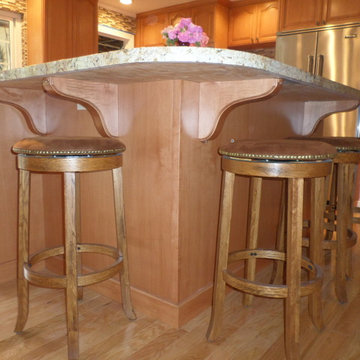 Custom Built Countertop Support Brackets