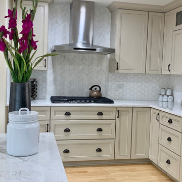 Creamy Dream Kitchen and Soothing Master Bath