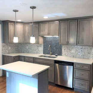 Belmont, Massachusetts New England Colonial House Kitchen Remodel and Redesign