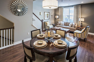 Transitional dining room photo in Philadelphia