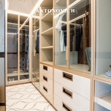 A Private Sanctuary of Luxury | Master Suite Design by Antonovich Group