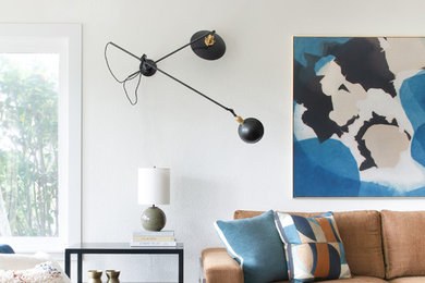 Inspiration for a contemporary living room remodel in San Francisco