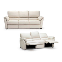 Donato B693 Recliner Sofa by Natuzzi Editions - Sofas