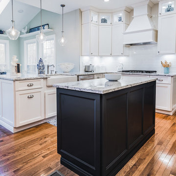 Trendy yet Traditional Kitchen Remodel