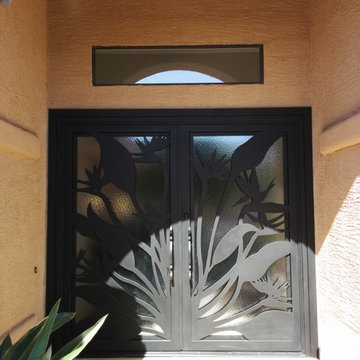 Iron Double Doors