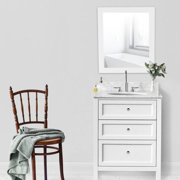 Chester 28-inch Vanity in White