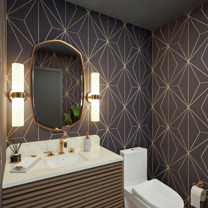 Powder Room Renovation, A Small Space with Luxury Impact