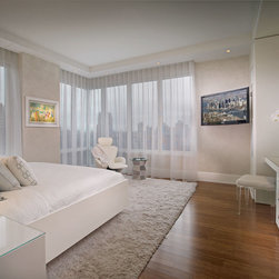 Contemporary Window Treatments - Curtains