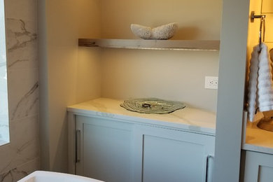 Inspiration for a contemporary home design remodel in Seattle