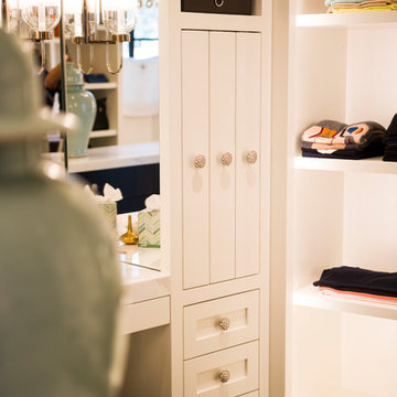 Necklace drawer. Her closet vanity.