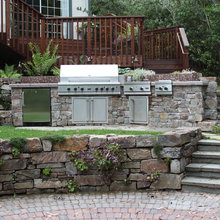 outdoor kitchens