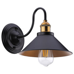 Industrial Wall Sconces by Houzz
