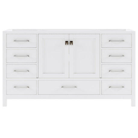 Caroline Avenue 60" Single Cabinet, White