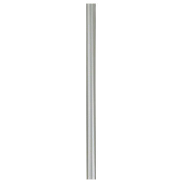 Minka Aire Downrod Extension, Brushed Steel, 36"