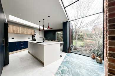 This is an example of a kitchen in London.