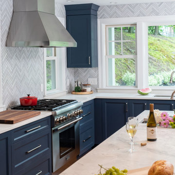 Blue Winchester Kitchen
