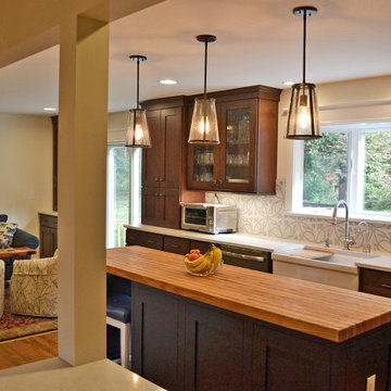 Modern Craftsman Kitchen Remodel