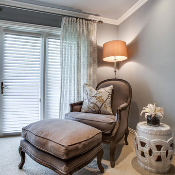 Tranquil Master Suite Bedroom, Sitting Area